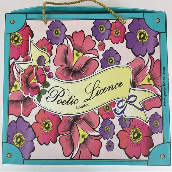 Poetic License Petal Pusher Natural Wedge Sandal Size 7.5 NWT - Picture 10 of 10